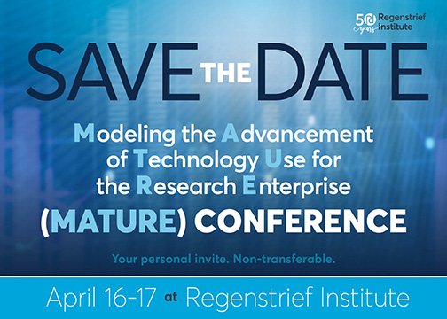 Save the Date: MATURE Conference