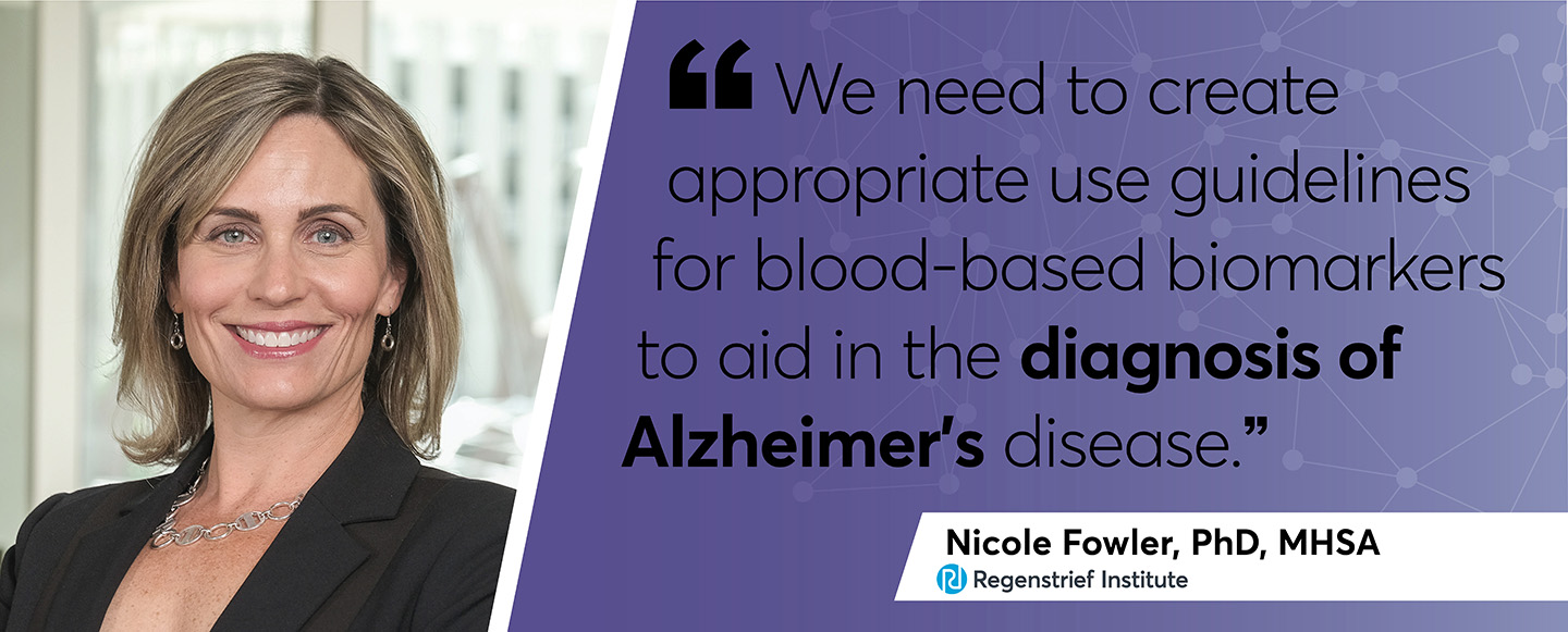 Preparing for widespread use of biomarkers to diagnose Alzheimer’s disease