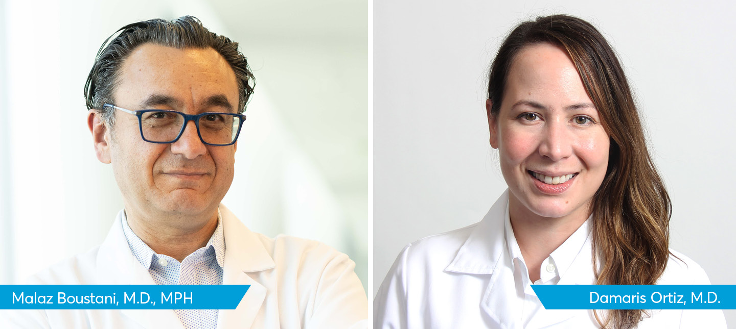 Malaz Boustani, MD, MPH and Damaris Ortiz, MD